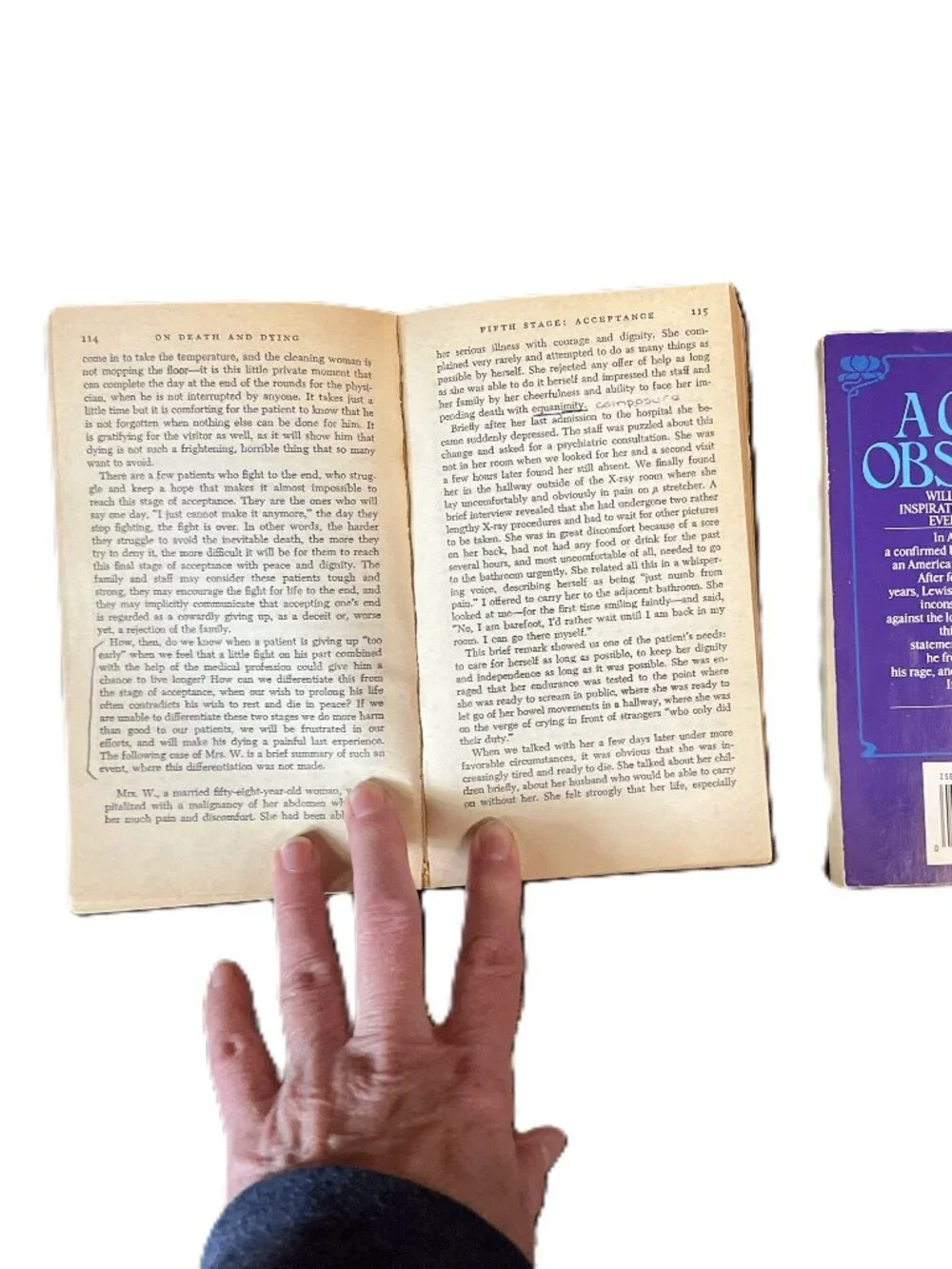 2 Paperback Book Bundle: On Death and Dying and A Grief Observed